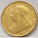 AUSTRALIA 1899 . ONE 1 SOVEREIGN . PERTH . GOLD